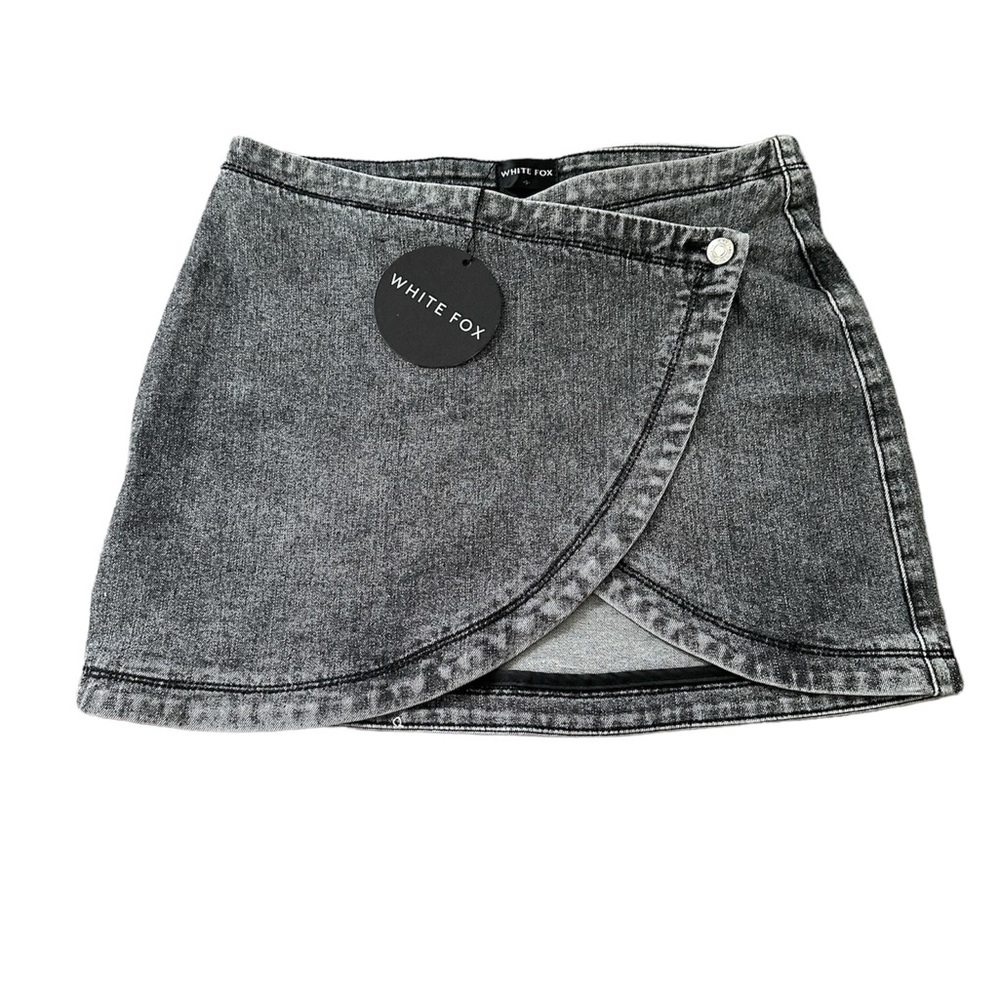 White Fox Mini Skirt